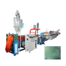 Vietnam market sell well construction safety net extruder drawing machine production line